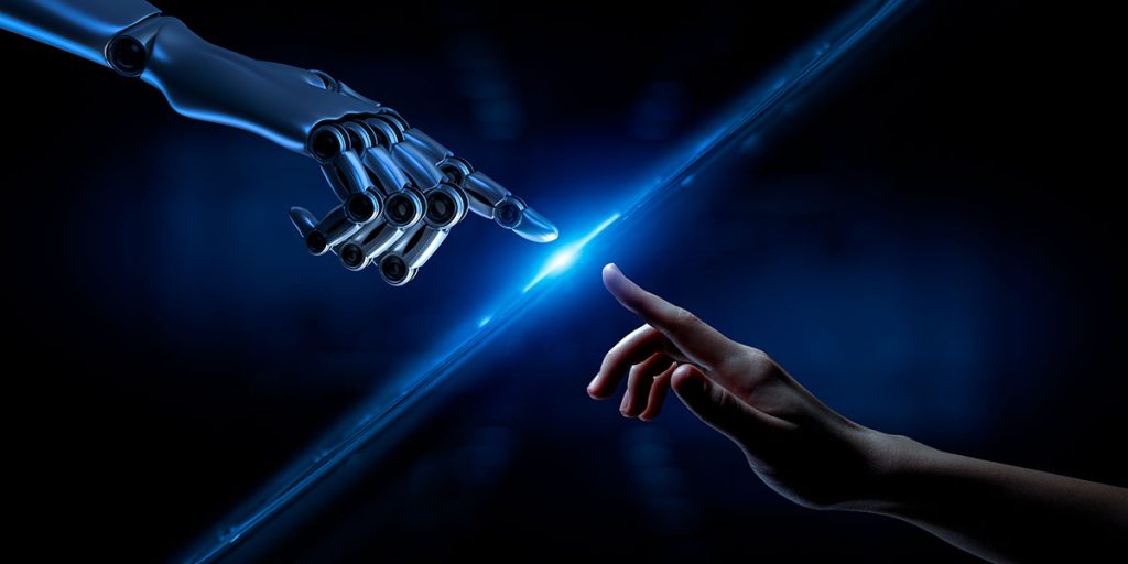 Machine learning - Brazo humano y brazo de robot