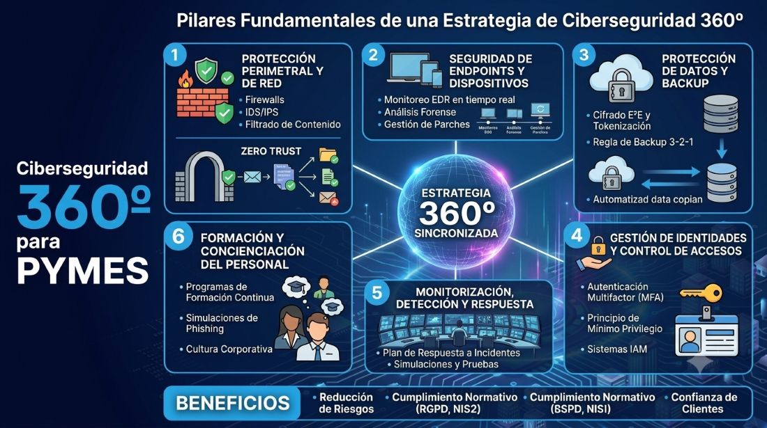 infografia ciberseguridad 360 PYMES